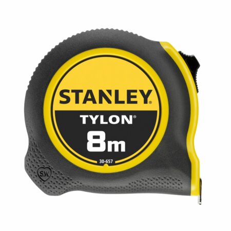 flexómetro Stanley Tylon 8 metros con cinta de 25 mm
