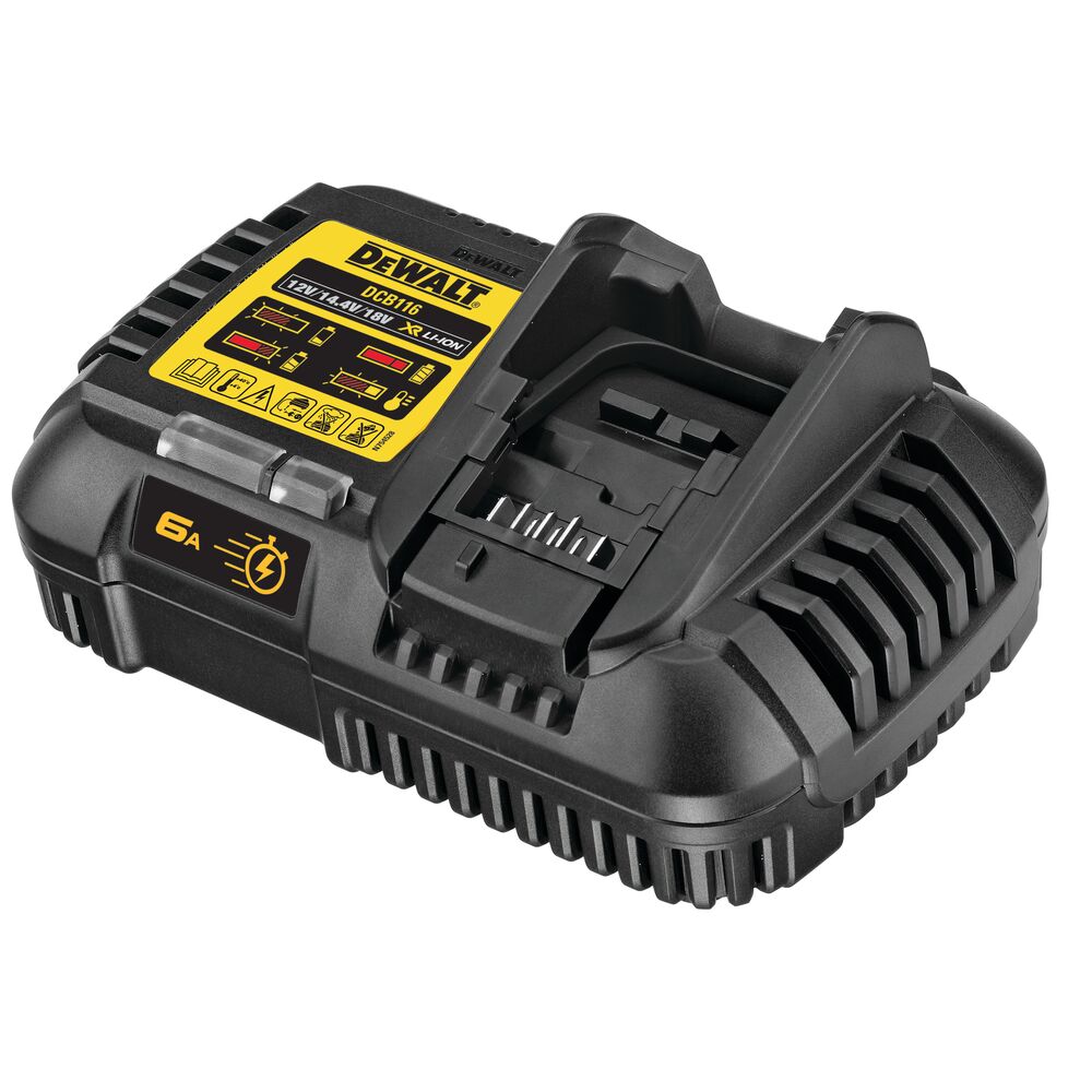Cargador rápido DeWalt DCB116-QW XR 6A - Imagen 2