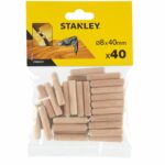 Espigas Stanley 8mm para ensamblar