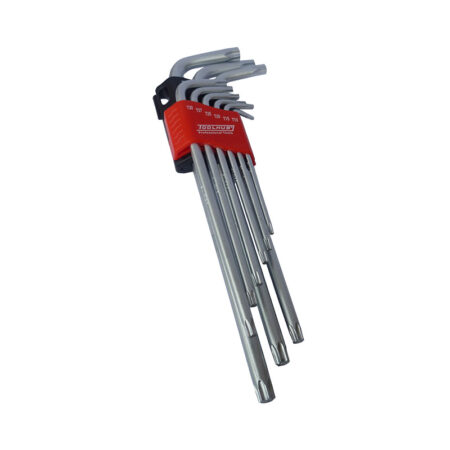 Juego Toolhub 9812 llaves Torx extralargas magnéticas