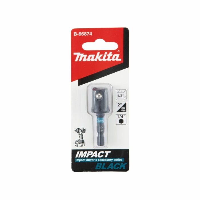Makita B-66874 Cambio de inserción Impact Black 1/2" – 50 mm - Imagen 2