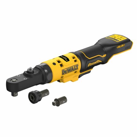 Llave de carraca DeWalt DCF500N-XJ con accionamientos intercambiables de 1/4" y 3/8".