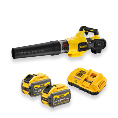 Soplador DEWALT DCMBA572X2 54 V XR FlexVolt con batería incluida y boquilla concentradora