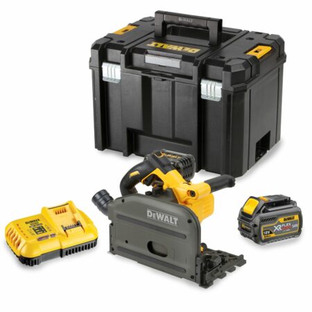 Kit DeWalt DCS520T2-QW con dos baterías XR FLEXVOLT, cargador y maletín TSTAK VI