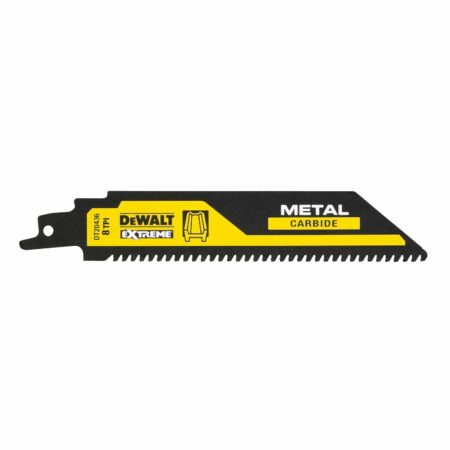 Hoja de sierra sable DeWalt DT20436-QZ 152mm 8TPI para corte de metales duros