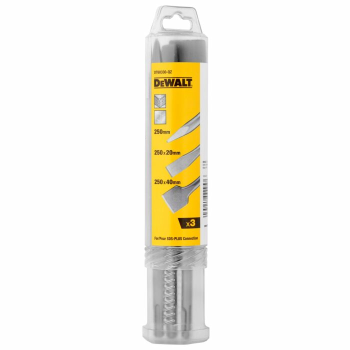 Dewalt DT60330-QZ juego de cinceles SDS Plus – 3 piezas - Imagen 2