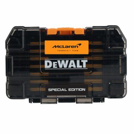 Juego de puntas DeWALT DT70902T-QZ FLEXTORQ edición McLaren en estuche ToughCase modular.