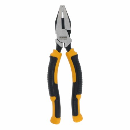 Alicates universales DeWalt DWHT82809-0 200 mm con mango ergonómico y filo endurecido