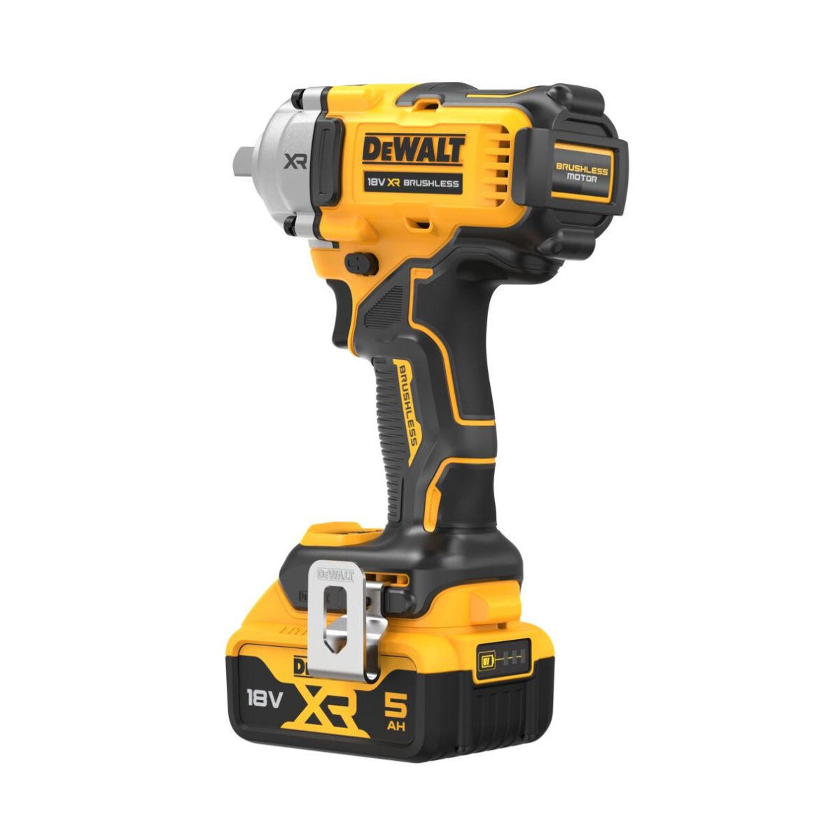 Dewalt DCF892P2T-QW Llave de impacto XR 18V 1/2” detent pin 2x5,0Ah cargador y TSTAK - Imagen 3