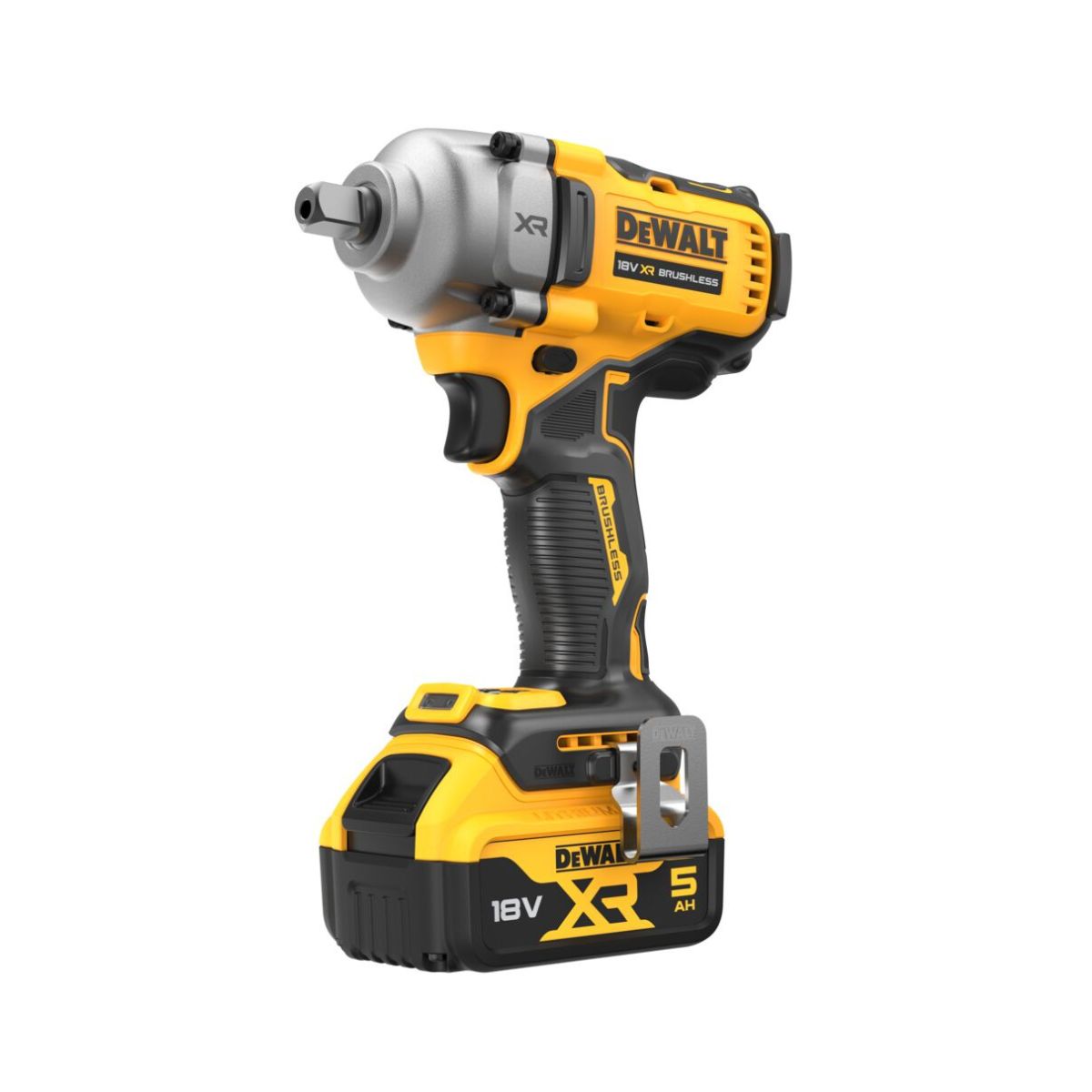 Dewalt DCF892P2T-QW Llave de impacto XR 18V 1/2” detent pin 2x5,0Ah cargador y TSTAK - Imagen 2