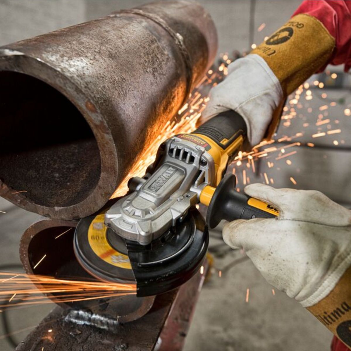 Amoladora con cabeza plana a batería Dewalt DCG405FN 18V XR 125 mm., con motor sin escobillas(solo cuerpo). - Imagen 3