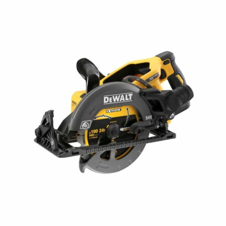 Sierra circular DeWalt DCS577N XR FlexVolt 54V vista lateral