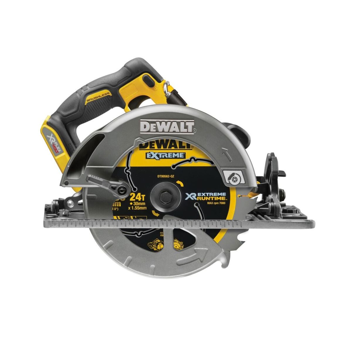 Dewalt DCS579 Flexvolt sierra circular 190mm pack con 2x9ah baterías - Imagen 3