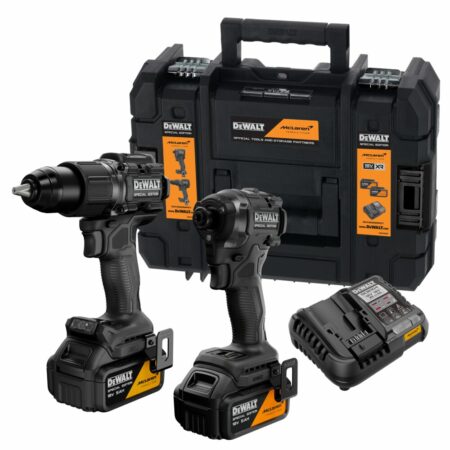 Kit DeWALT DCK2222MP2T-QW McLaren XR 18V con taladro percutor DCD86M, atornillador de impacto DCF86M, 2 baterías 5 Ah y maletín TSTAK.