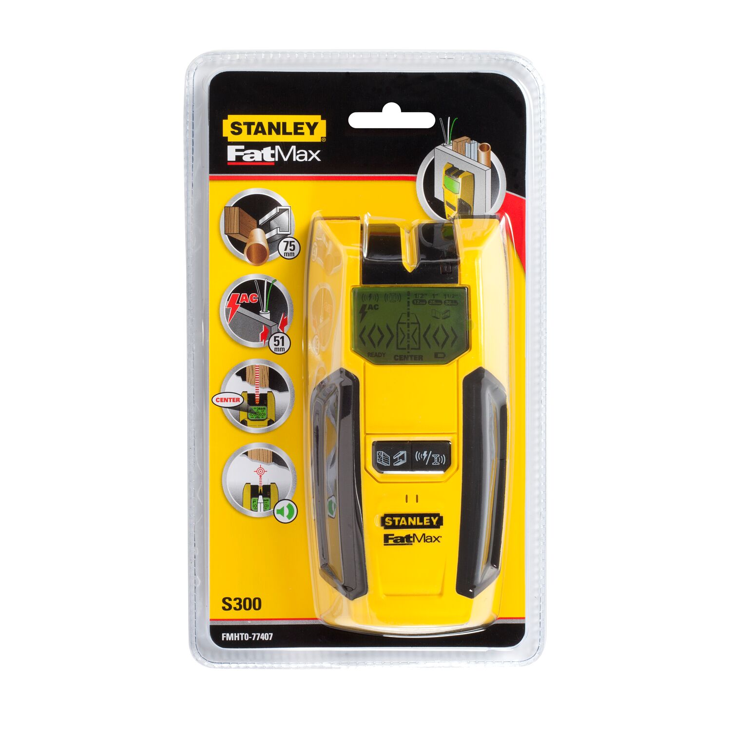 STANLEY FATMAX FMHT0-77407 Detector de Estructuras 300S - Imagen 2