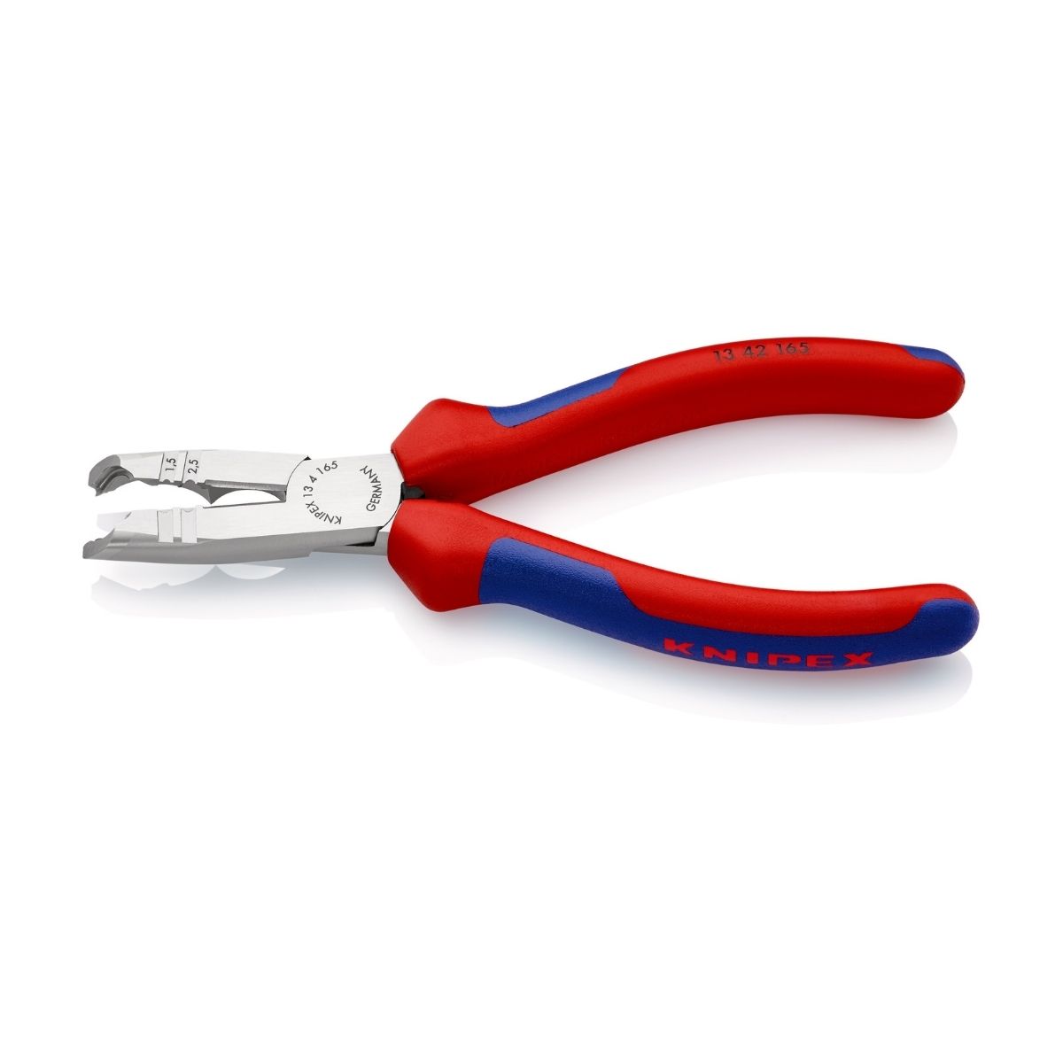 Knipex 13 42 165 para pelar cables redondos de Ø 8 a 13 mm