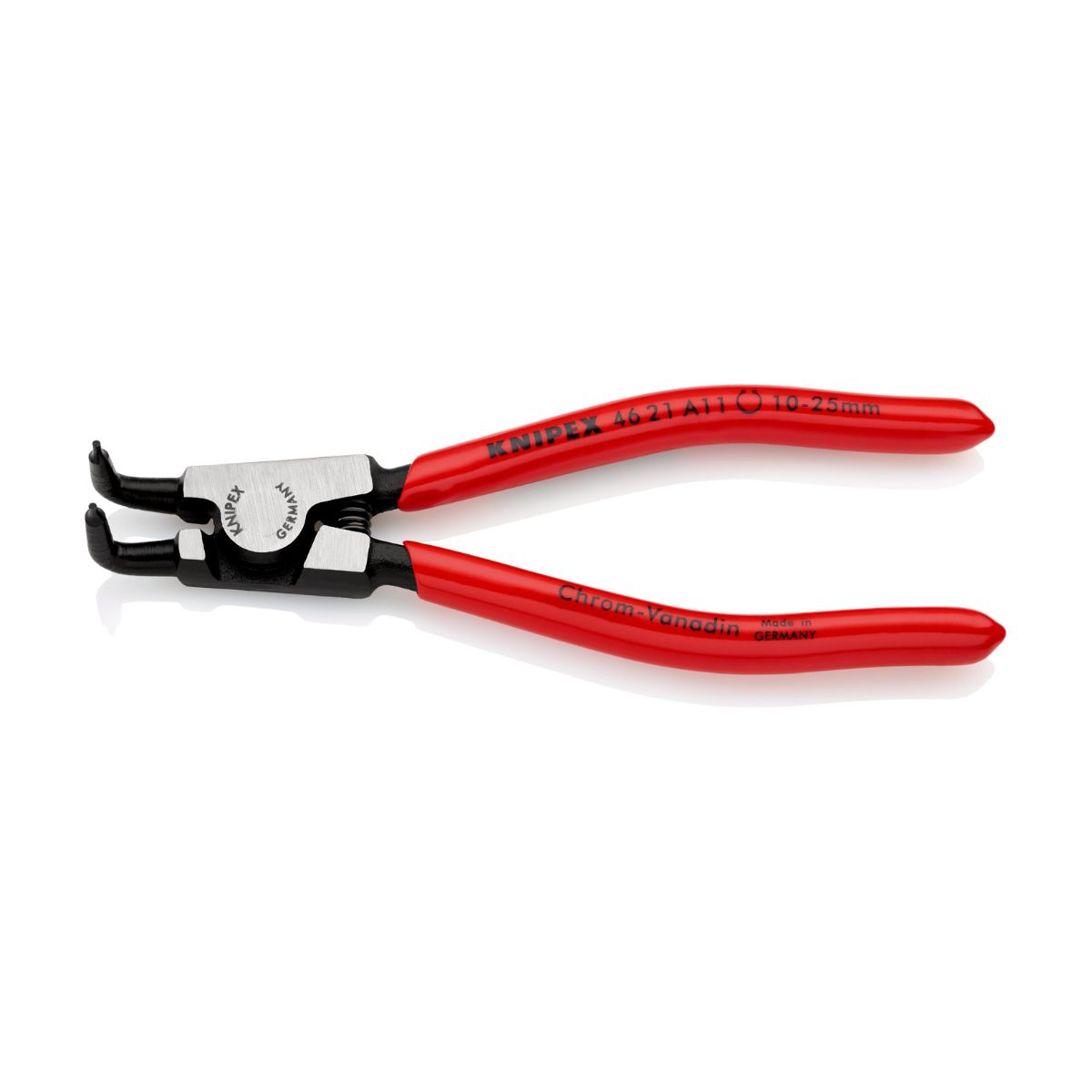 Knipex 46 21 A11 con capacidad para arandelas exteriores de 10 a 25 mm