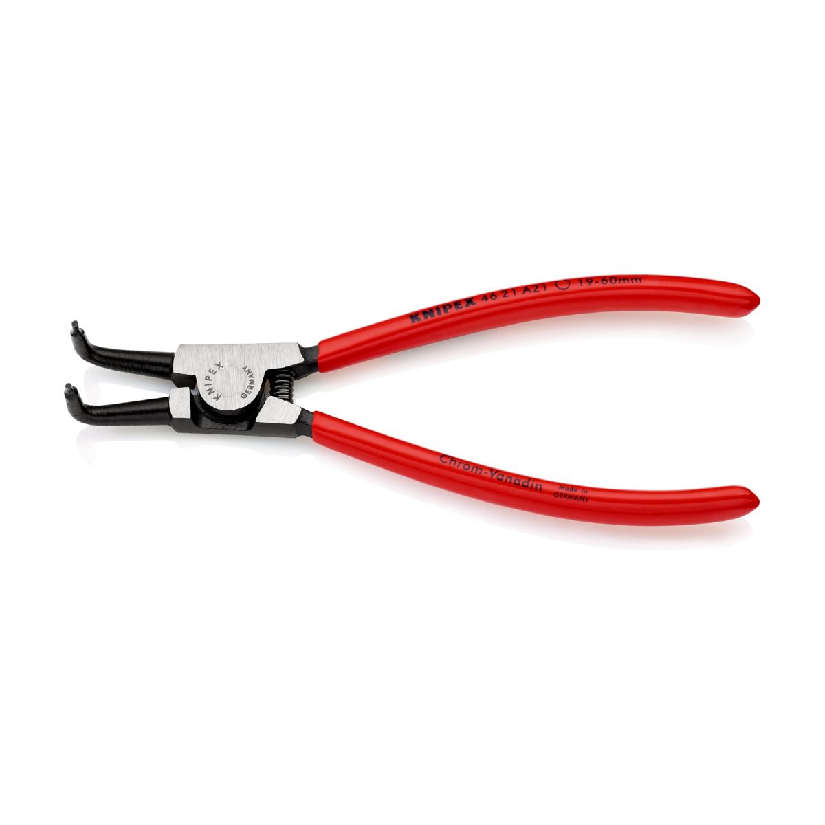Puntas de Ø 1,8 mm del Knipex 46 21 A21 para ejes de Ø 19 a 60 mm