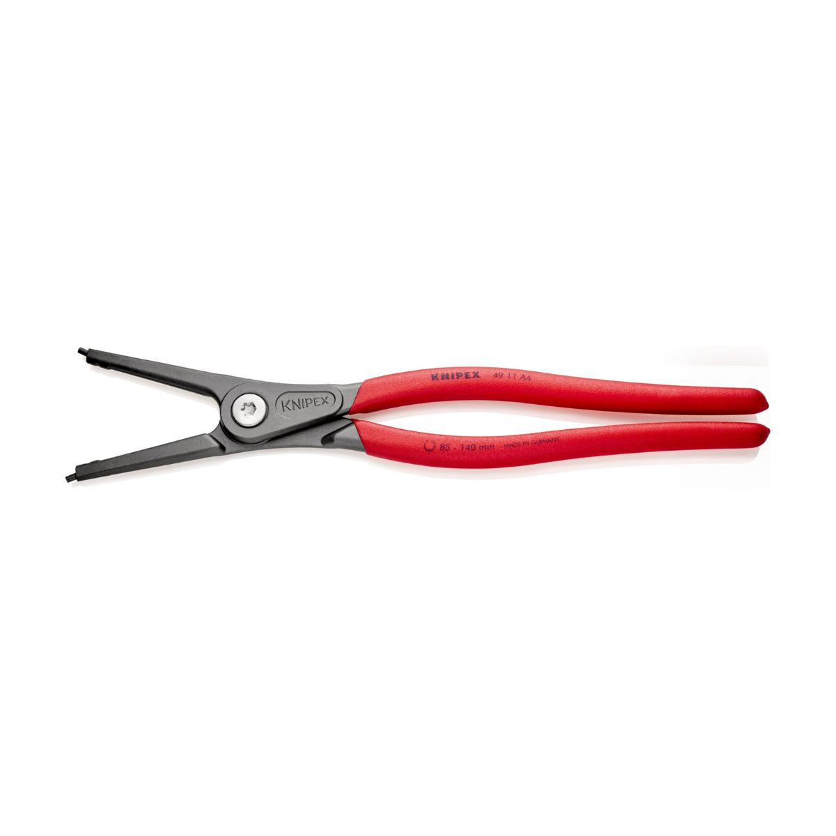 Puntas rectas Ø 3,2 mm del alicate Knipex 49 11 A4 para circlips exteriores