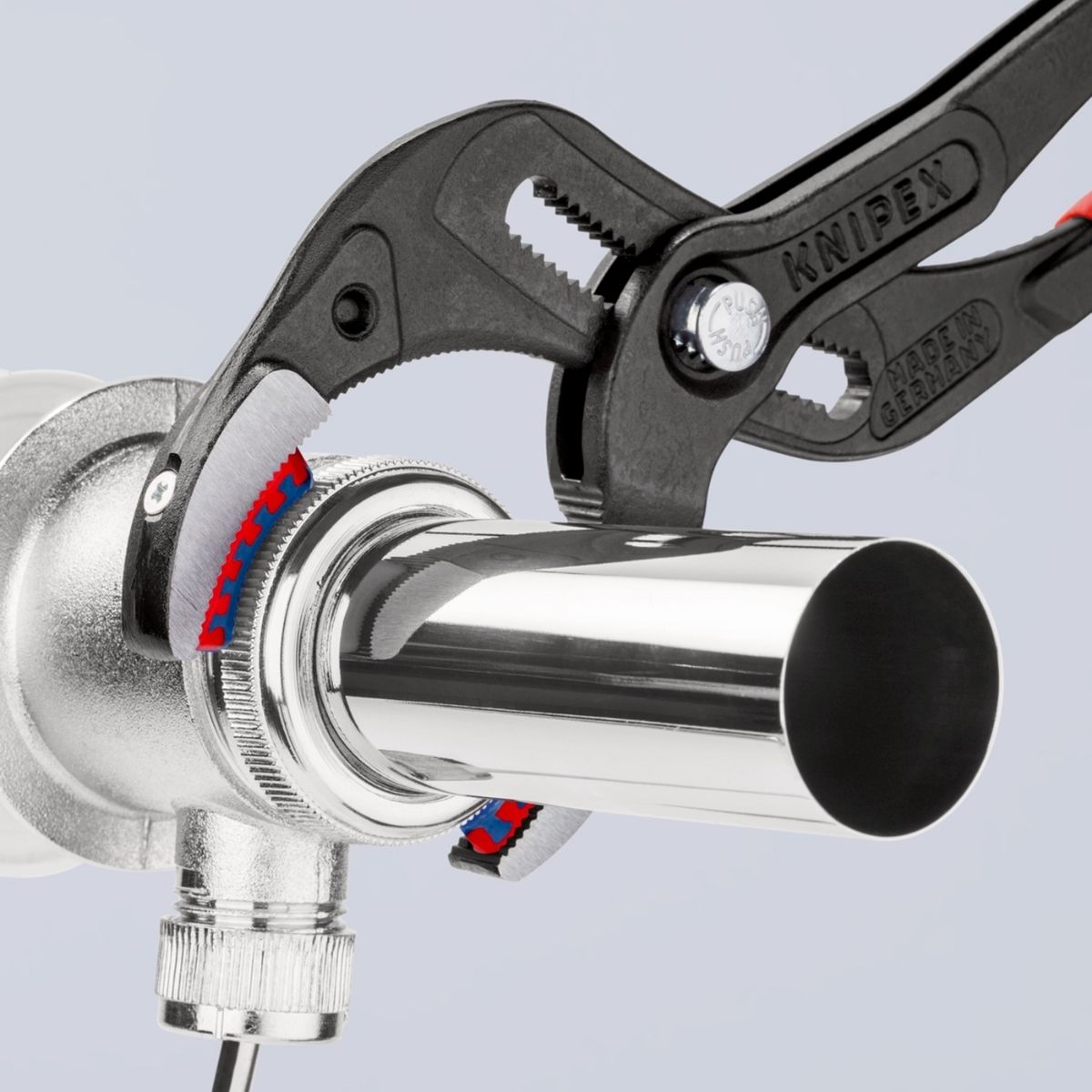 Knipex 81 11 250 con articulación machihembrada de 25 posiciones