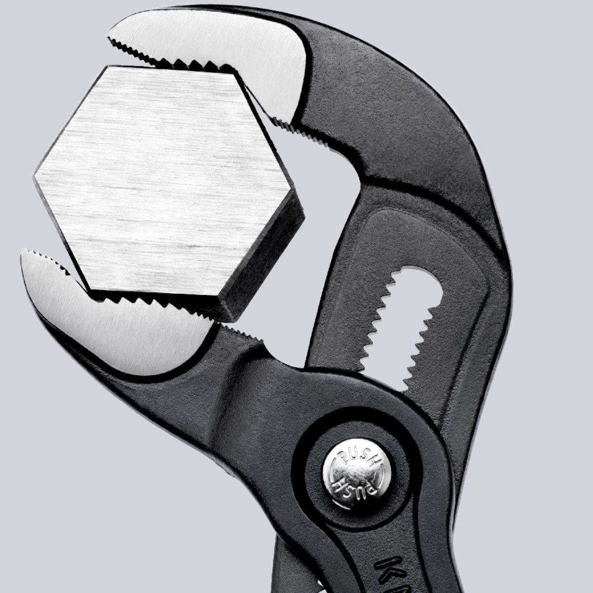 Tenaza Knipex COBRA® 250 mm con ajuste mediante pulsador