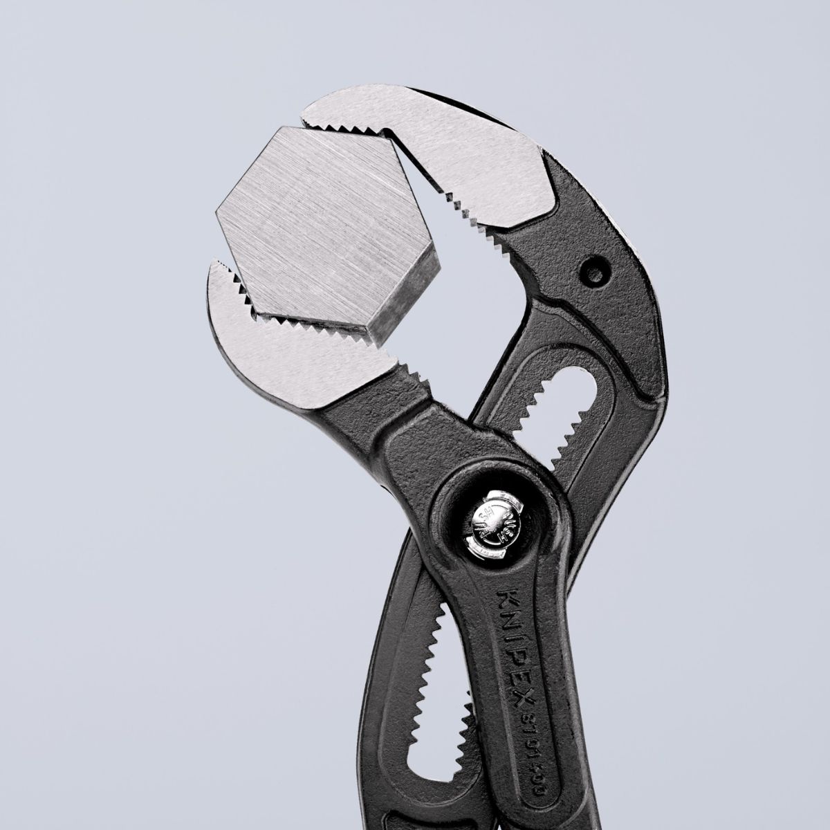 Mordazas Knipex 87 01 400 para tuberías de hasta Ø 90 mm