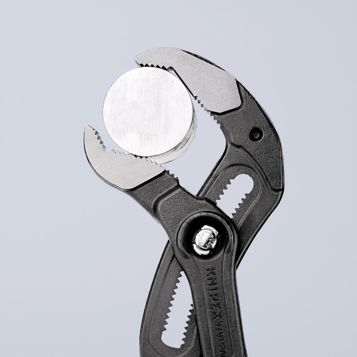 Mordazas Knipex 87 01 400 para tuberías de hasta Ø 90 mm
