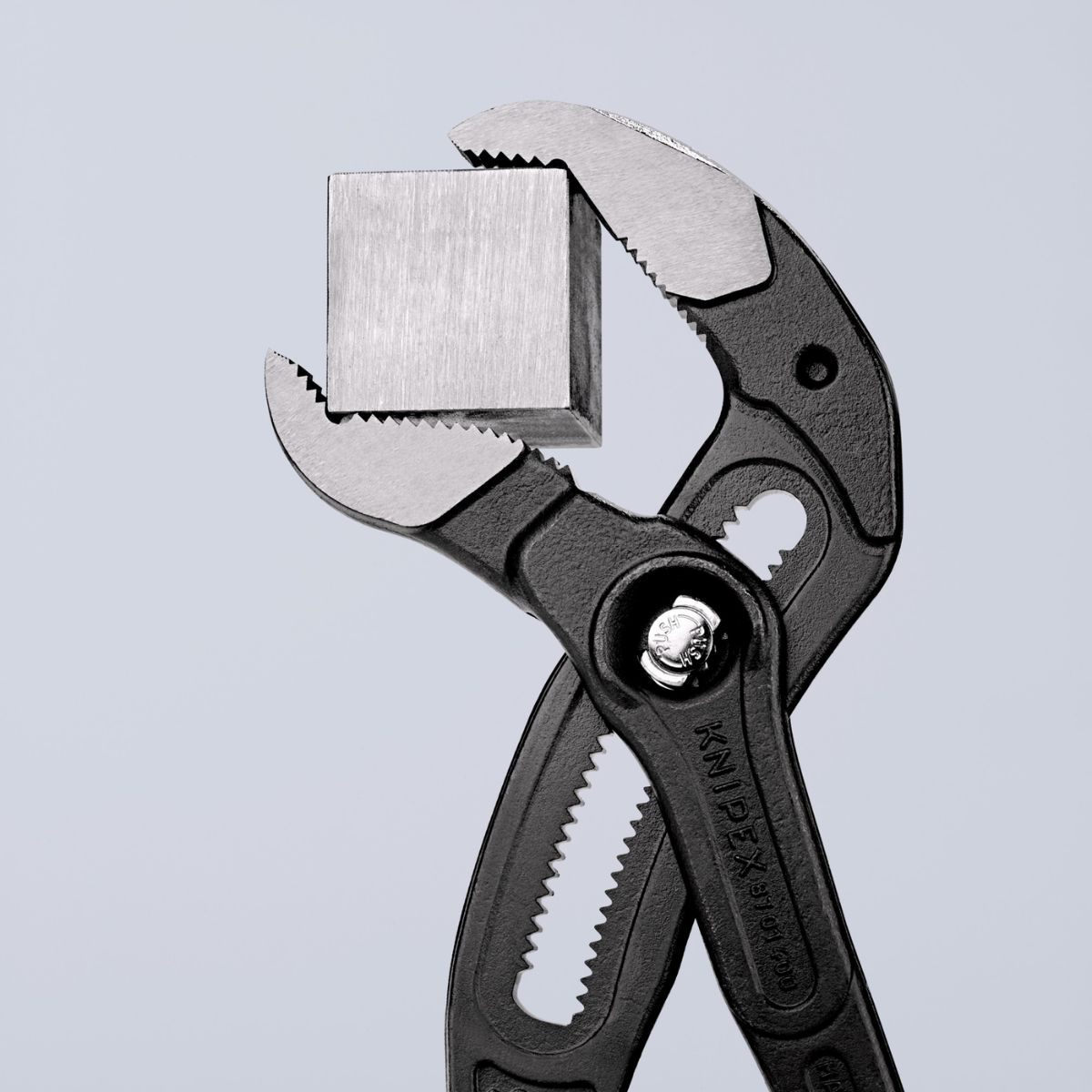 Mordazas Knipex 87 01 400 para tuberías de hasta Ø 90 mm