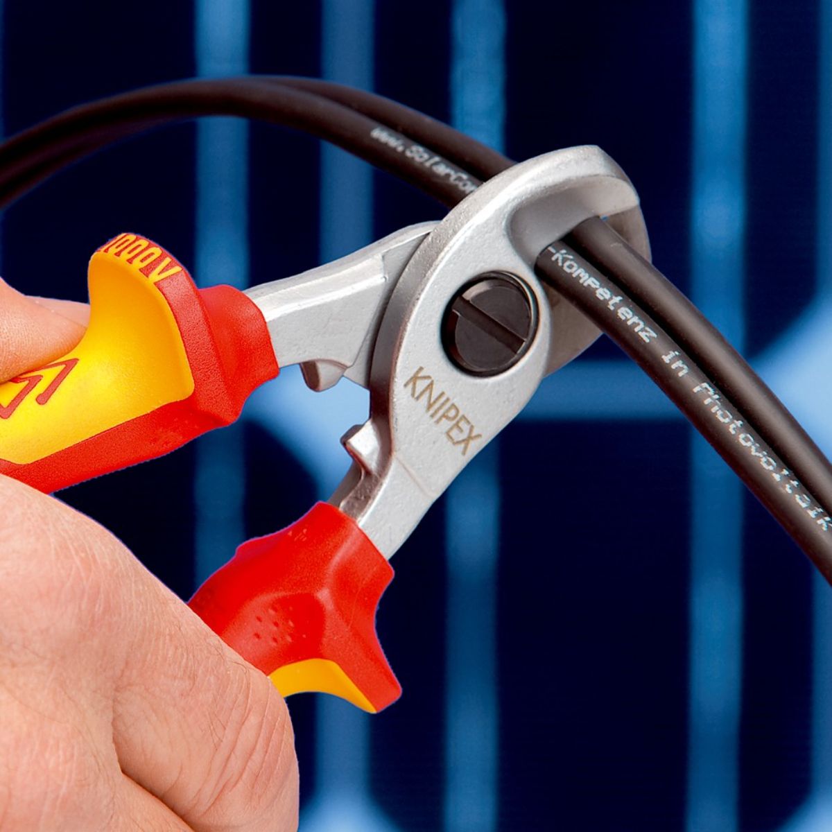 Knipex 95 16 165 alicate cortacables VDE 1000 V de 165 mm
