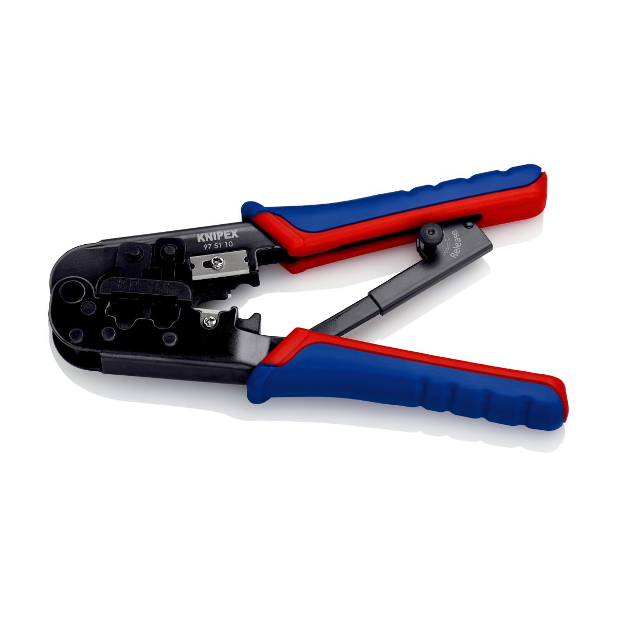 Knipex 97 51 10 crimpadora Western RJ11 RJ12 y RJ45 de 190 mm