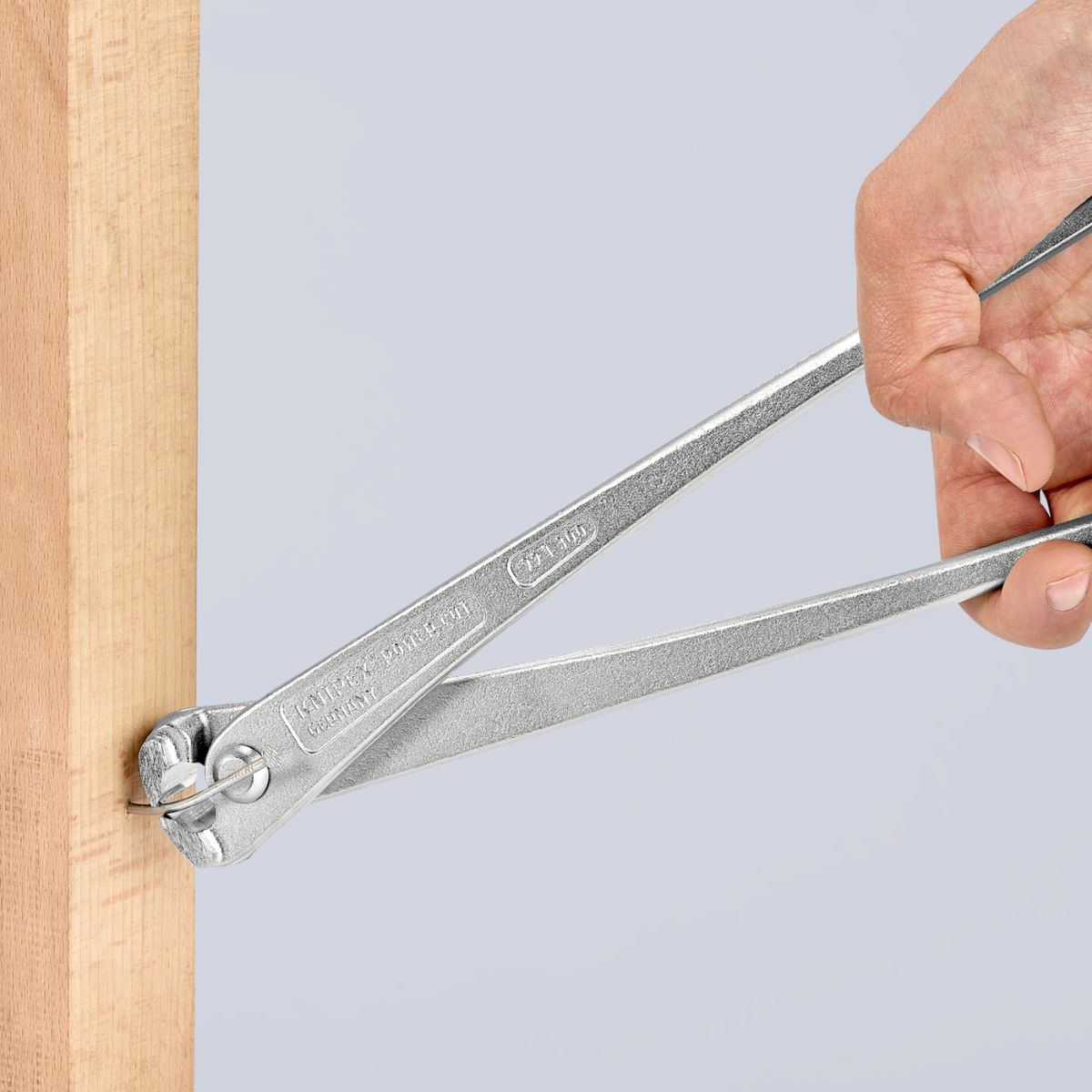 Knipex 99 14 300 para torsionado y corte de alambre de atar en ferralla