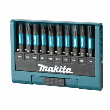 Makita E-12011 set de puntas impact black 50 mm con estuche (10 uds)