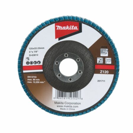 Makita D-63812 disco de láminas 125 mm Z120 para metal, 1 unidad