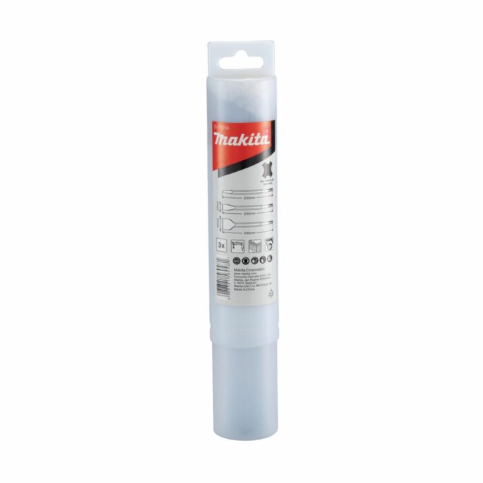 Makita D-71314 Set de Cinceles SDS-PLUS – 3 piezas - Imagen 2