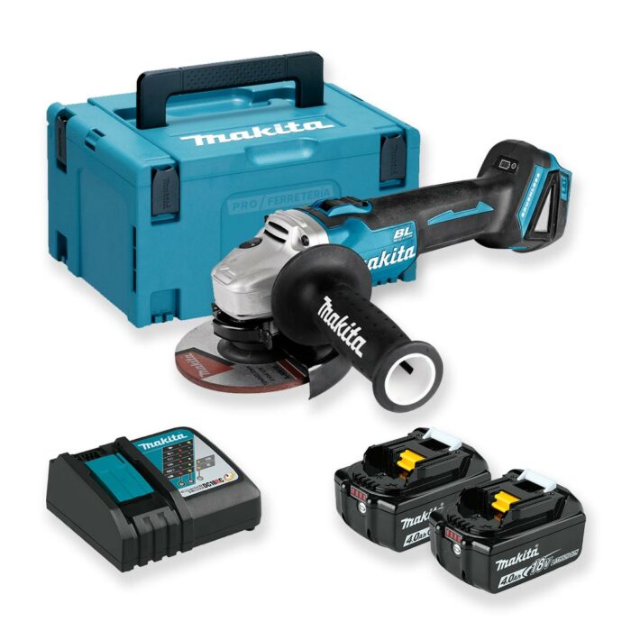 Amoladora Makita 18V brushless