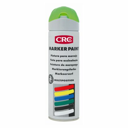 CRC 10157-AA Markerpaint pintura de marcaje verde en aerosol de 500 ml