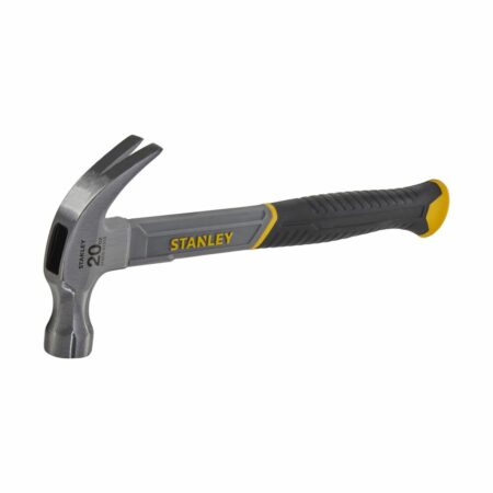 Martillo de uña Stanley STHT0-51310, 450 gramos, mango bimaterial, cabeza de acero forjado