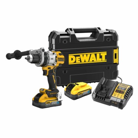 Taladro Dewalt 169Nm con baterías Powerstack