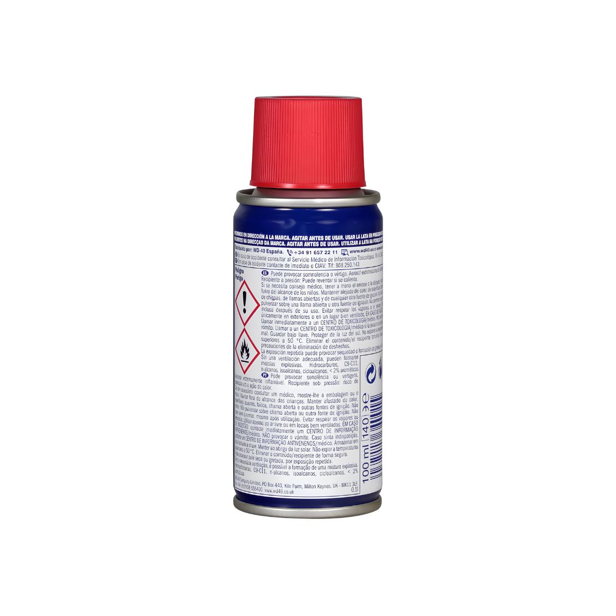 WD-40 lubricante Multiusos Spray 100 ml - Imagen 2