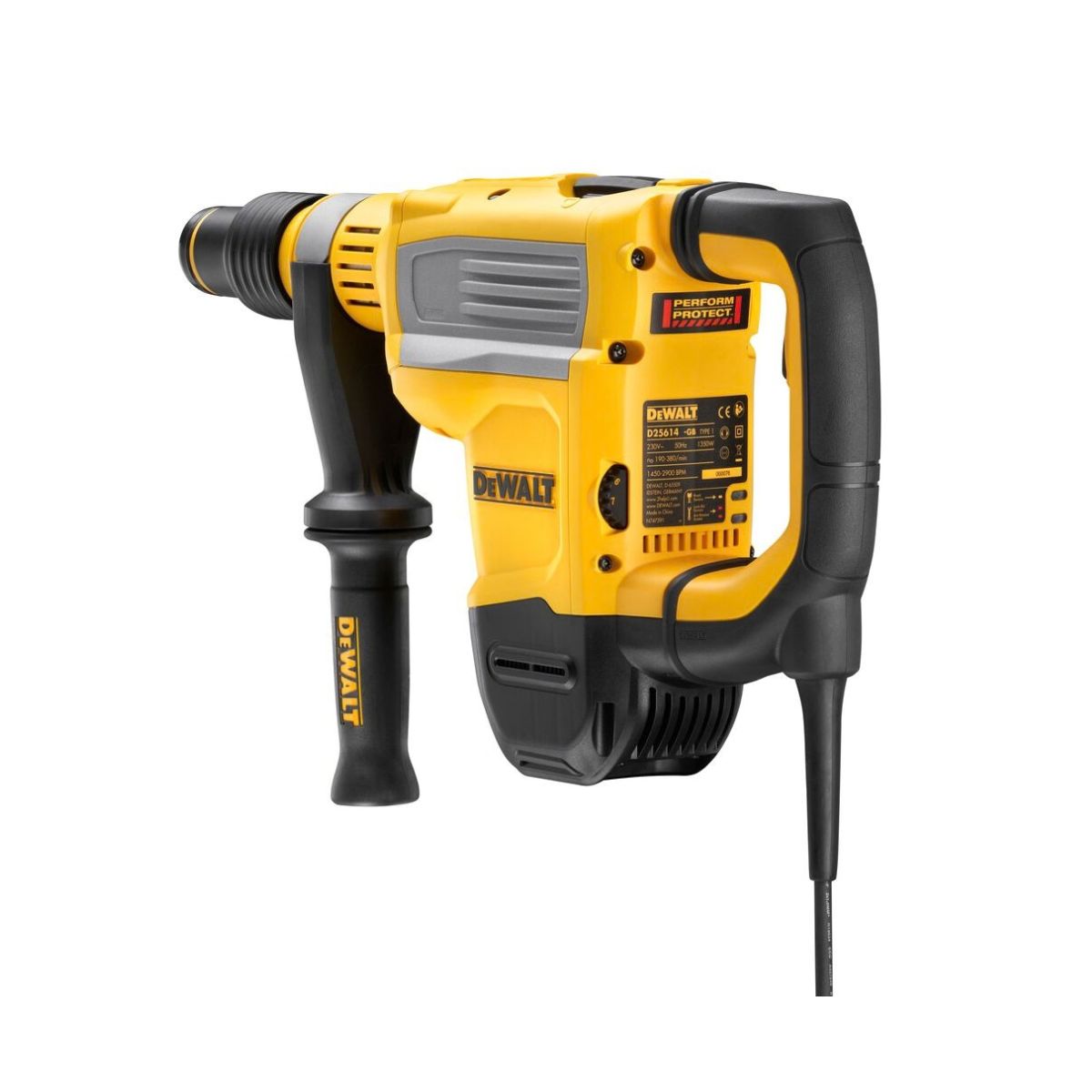 Dewalt D25614K-QS martillo SDS Max 6kg 10,5J - Imagen 3