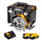 Pack sierra circular Dewalt 18V con baterías de 5ah dcb184