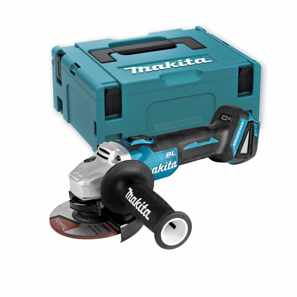 Amoladora a batería Makita DGA504Z 18V 125mm Makpac » Pro Ferretería