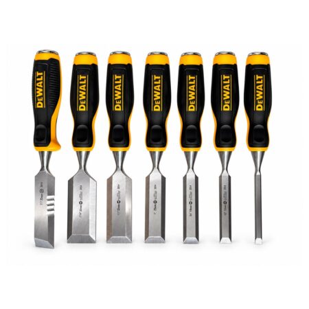 DeWalt DWHT48305-P juego de 6 cinceles para madera con estuche transparente