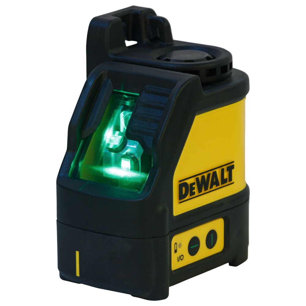 Pack Nivel Láser DeWALT DW088CG verde + detector DE0892G » Pro