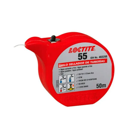 Bote Loctite 55 hilo sellador de tuberías 50 m