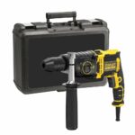Taladro percutor Stanley FMEH850K-QS de 850 W con maletín y accesorios incluidos